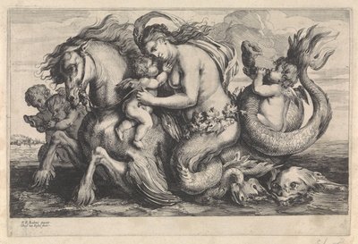 Trionfo di Galatea da Théodorus van Kessel