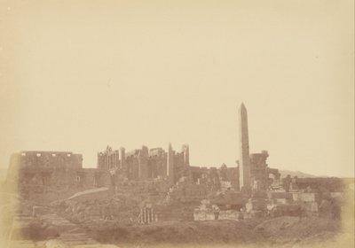 Veduta del Palazzo di Karnak da Théodule Devéria