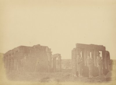 Panoramica del Ramesseum da Théodule Devéria