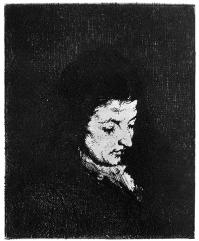 Paysanne, contadina, c1840-1890 1924 da Auguste Theodule Ribot
