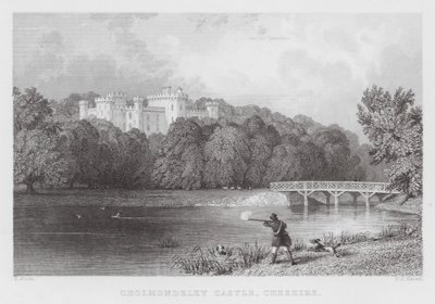 Castello di Cholmondeley, Cheshire da Thomas (after) Allom