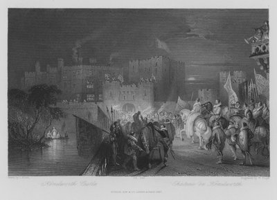 Castello di Kenilworth da Thomas (after) Allom