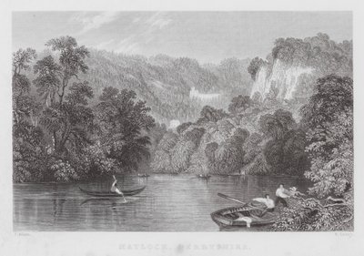Matlock, Derbyshire (incisione) da Thomas (after) Allom