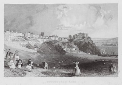Parco di Nottingham (incisione) da Thomas (after) Allom