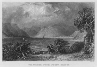 Ullswater da Pooly Bridge da Thomas (after) Allom