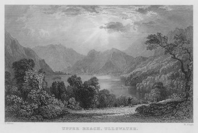 Upper Reach, Ullswater da Thomas (after) Allom