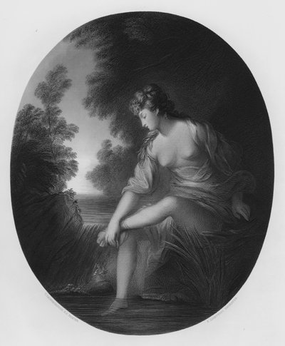 Musidora (dalla Galleria Vernon) da Thomas (after) Gainsborough