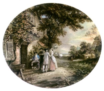 Joseph Andrews" di Henry Fielding, illustrazione di Thomas Hearne. da Thomas (after) Hearne