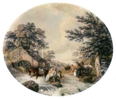 Vicario di Wakefield" di Oliver Goldsmith, illustrazione di Thomas Hearne. da Thomas (after) Hearne