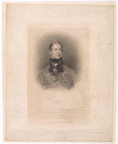 Tenente Generale On. Sir Galbraith Lowry Cole GCB da Thomas (after) Lawrence