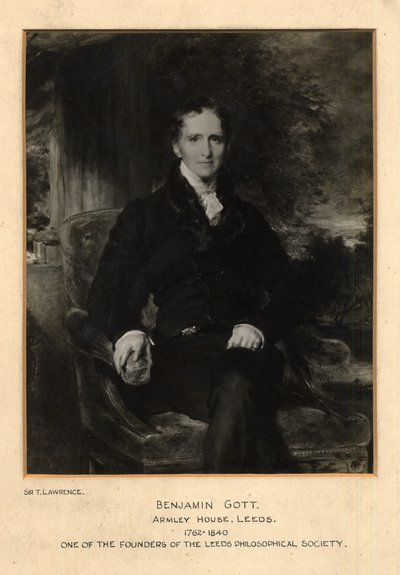 Ritratto di Benjamin Gott da Thomas (after) Lawrence