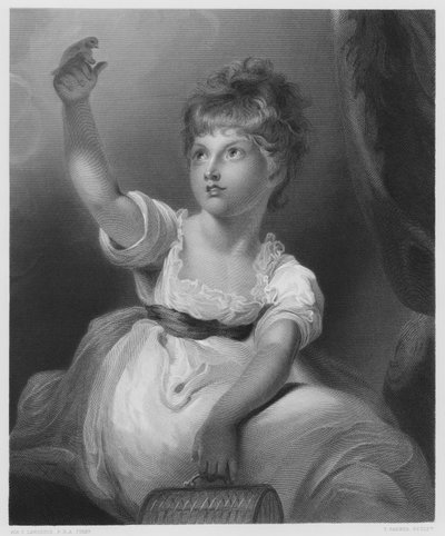 La Principessa Carlotta, dal quadro nella Collezione Reale da Thomas (after) Lawrence