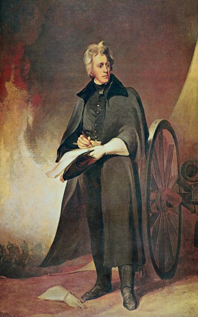 Generale Andrew Jackson da Thomas (after) Sully