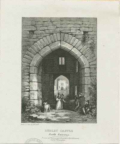 Castello di Dudley - Porta Nord da Thomas (after) Underwood