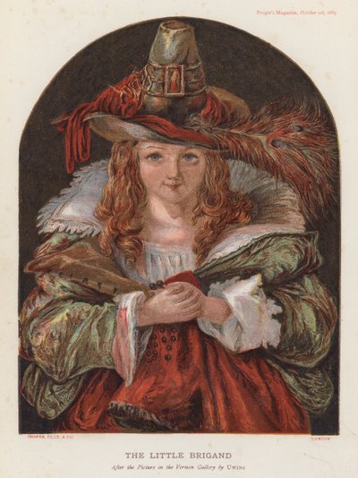 Le Chapeau de Brigand da Thomas (after) Uwins