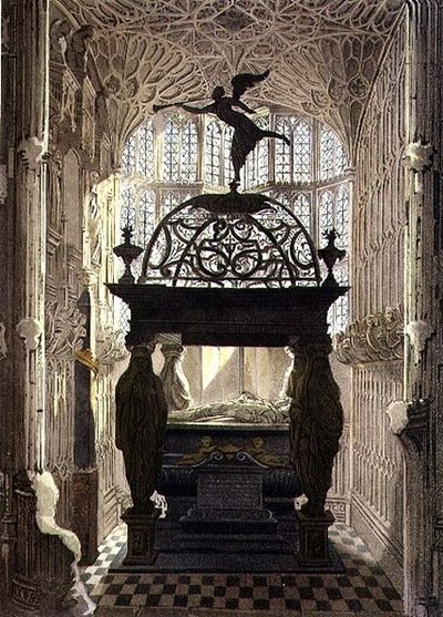 La Tomba di Lewis Stuart, Duca di Richmond nella Cappella di Enrico VII, tavola 36 da 