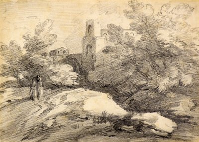 Paesaggio da Thomas (attr. to) Gainsborough