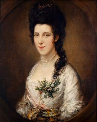 Ritratto di una signora da Thomas (attr. to) Gainsborough