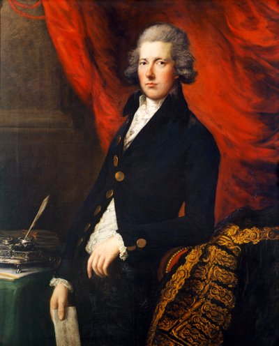 William Pitt il Giovane da Thomas (attr. to) Gainsborough