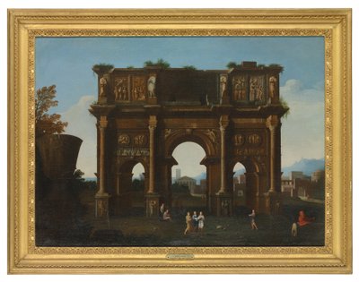 Un capriccio architettonico con l
