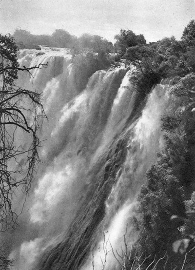 Cascata orientale, Cascate Vittoria, Livingstone a Broken Hill, Rhodesia Settentrionale, 1925-1927 da Thomas A. Glover