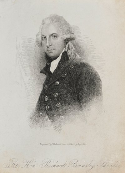 On. Richard Brinsley Sheridan, 1823 da Thomas A. Woolnoth