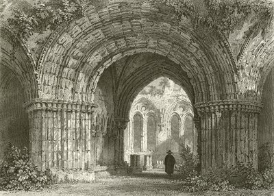 Sala capitolare, Abbazia di Furness da Thomas Allom