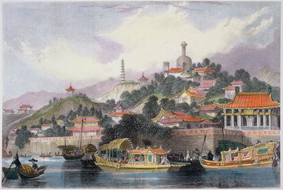 Giardino del Palazzo Imperiale, Pechino da Thomas Allom