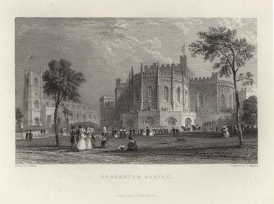 Castello di Lancaster da Thomas Allom