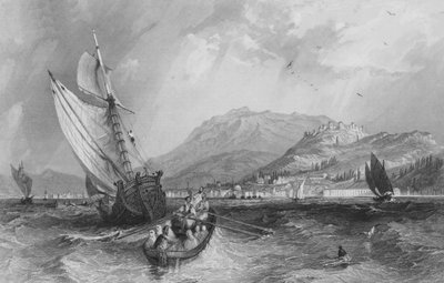 Smirne, dal Porto, Asia Minore da Thomas Allom