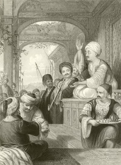 Il Medak, o narratore orientale da Thomas Allom