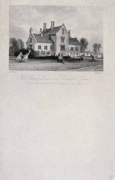 La scuola di Dunsfold Green, Surrey da Thomas Allom