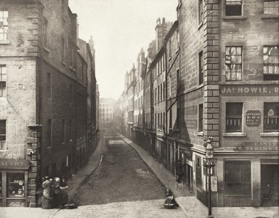 Bell Street vista da High Street, n. 14 da Thomas Annan