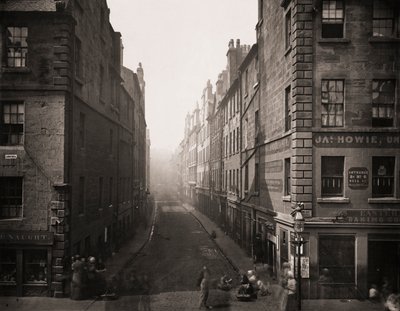 Bell Street, Glasgow, Scozia da Thomas Annan