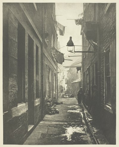 Vicino al n. 80 di High Street da Thomas Annan