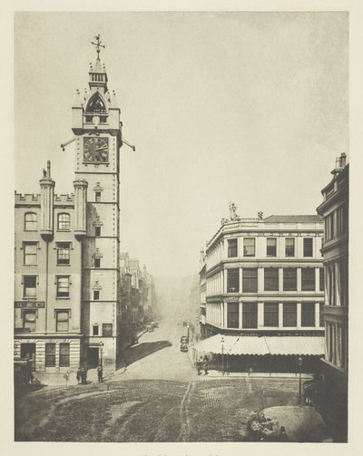 High Street dalla croce da Thomas Annan