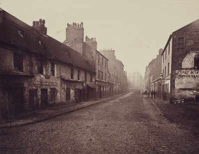 Main Street, Gorbals, guardando verso sud. da Thomas Annan