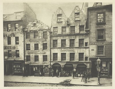 Vecchi edifici in High Street n. 17-27 da Thomas Annan
