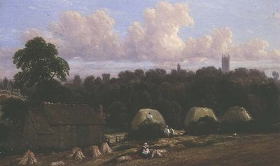 Scena di raccolto da Thomas Baker