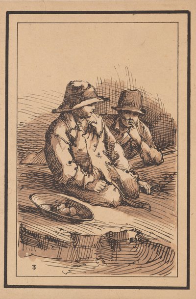Figure rustiche: due ragazzi da Thomas Barker
