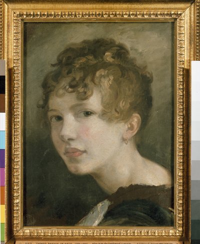 Ritratto di Miss H.M. de Cardonnel Lawson, XIX secolo da Thomas Barker of Bath