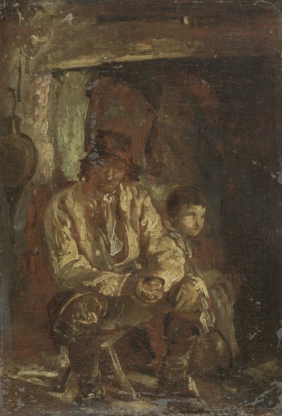 Il Boscaiolo e suo Figlio da Thomas Barker of Bath