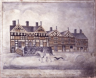 Hanging Ditch, Manchester, 1819 da Thomas Barritt