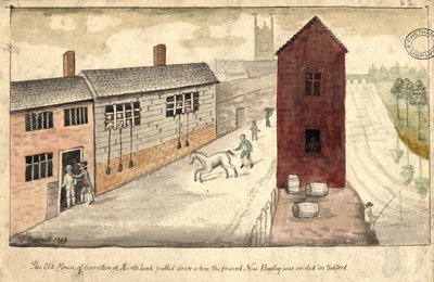 Casa di Correzione, Manchester, 1819 da Thomas Barritt