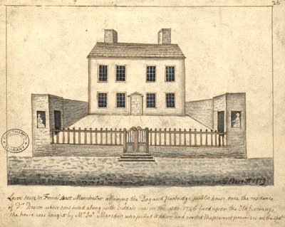 Levers House, Manchester, 1819 da Thomas Barritt