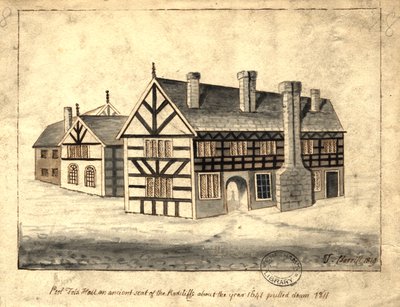 Pool Fold Hall, Manchester, 1819 da Thomas Barritt