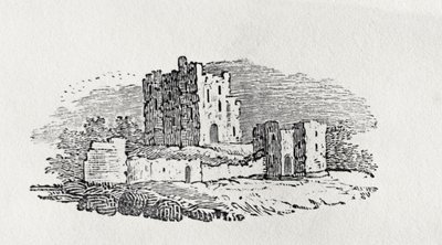 Rovine del castello da 