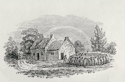 Combattimento di galli fuori da una locanda, c.1801, da 