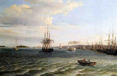 Veduta di Filadelfia da Thomas Birch