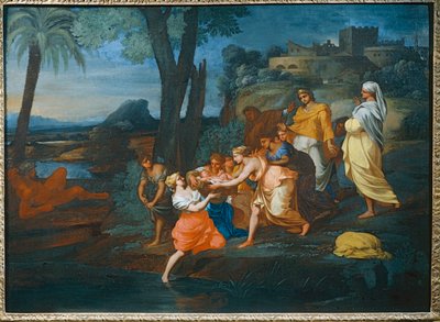 Moise sauve des eaux - Mosè salvato dalle acque ... da Thomas Blanchet